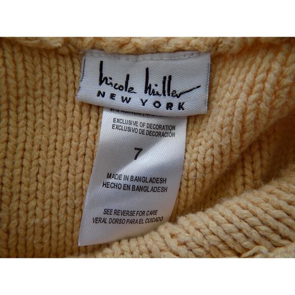 Nicole Miller sweater dress girls size 7 - Picture 5 of 5